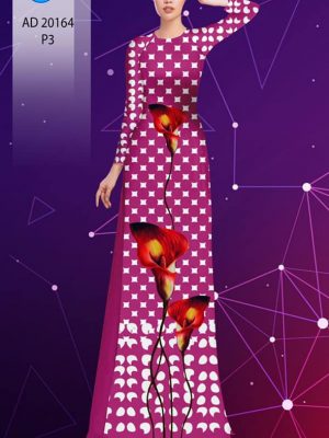 Vải áo dài hoa in 3D kiểu mới AD 20164 29 1600763689 104 Vai ao dai hoa in 3D kieu moi AD 20164