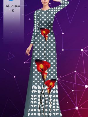Vải áo dài hoa in 3D kiểu mới AD 20164 27 1600763689 207 Vai ao dai hoa in 3D kieu moi AD 20164