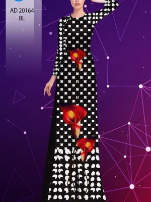 Vải áo dài hoa in 3D kiểu mới AD 20164 36 1600763690 374 Vai ao dai hoa in 3D kieu moi AD 20164