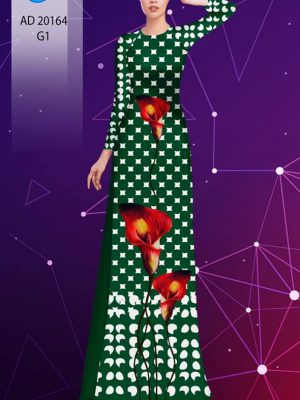 Vải áo dài hoa in 3D kiểu mới AD 20164 35 1600763690 501 Vai ao dai hoa in 3D kieu moi AD 20164