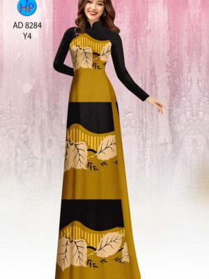 Vải áo dài hình lá thiết kế 2020 AD 8284 35 1600847397 813 Vai ao dai hinh la thiet ke 2020 AD 8284