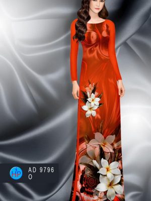 1600850025 874 Vai ao dai hoa su trang kieu moi AD 9796