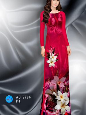 1600850026 854 Vai ao dai hoa su trang kieu moi AD 9796
