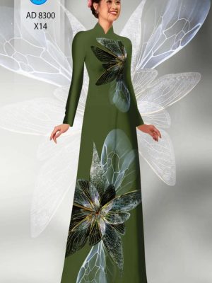 1600929602 170 Vai ao dai hoa in 3D kieu moi AD 8300