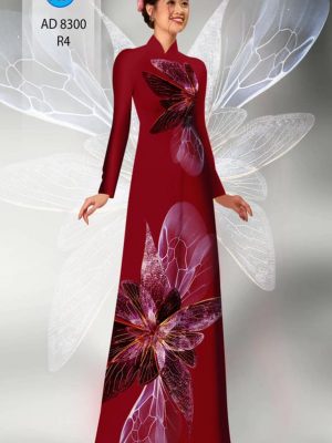 1600929604 414 Vai ao dai hoa in 3D kieu moi AD 8300