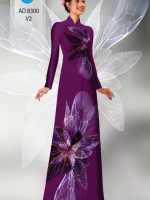 1600929604 778 Vai ao dai hoa in 3D kieu moi AD 8300
