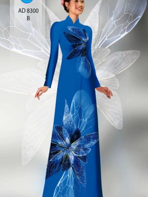 1600929607 225 Vai ao dai hoa in 3D kieu moi AD 8300