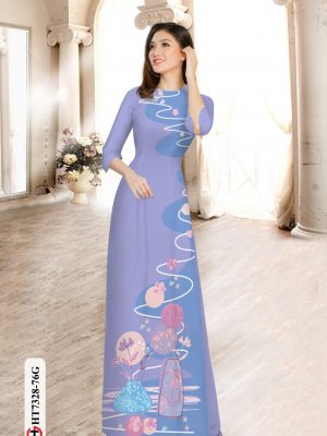 Vải áo dài hoa in 3D thiết kế 2020 AD HT7328 19 1600929855 364 Vai ao dai hoa in 3D thiet ke 2020 AD