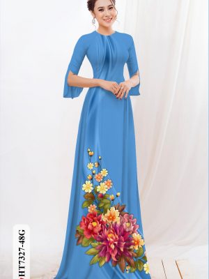 Vải áo dài hoa in 3D thiết kế 2020 AD HT7327 19 1600930788 999 Vai ao dai hoa in 3D thiet ke 2020 AD