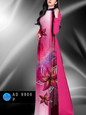 Vải áo dài hoa in 3D kiểu mới AD 9900 24 1600931962 285 Vai ao dai hoa in 3D kieu moi AD 9900