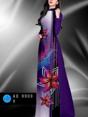 Vải áo dài hoa in 3D kiểu mới AD 9900 29 1600931963 999 Vai ao dai hoa in 3D kieu moi AD 9900