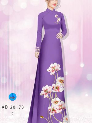 1600932120 335 Vai ao dai hoa in 3D thiet ke 2020 AD