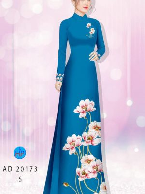 1600932120 979 Vai ao dai hoa in 3D thiet ke 2020 AD