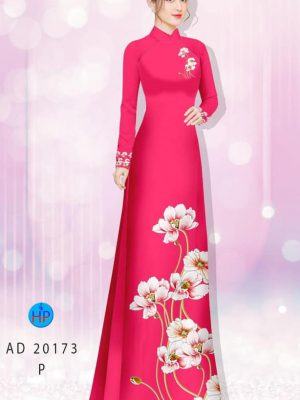 1600932121 10 Vai ao dai hoa in 3D thiet ke 2020 AD
