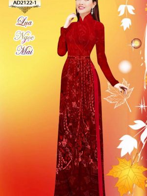 Vải Áo Dài Lụa Ngọc Mai Hoa Văn thiết kế 2020 AD 2122 12 1601000158 524 Vai Ao Dai Lua Ngoc Mai Hoa Van thiet ke