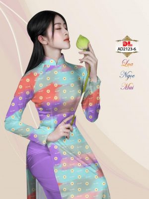Vải Áo Dài Lụa Ngọc Mai Hoa Cúc Nhí thiết kế 2020 AD 2123 21 1601000351 973 Vai Ao Dai Lua Ngoc Mai Hoa Cuc Nhi thiet