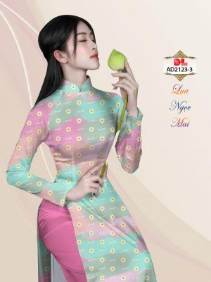 Vải Áo Dài Lụa Ngọc Mai Hoa Cúc Nhí thiết kế 2020 AD 2123 23 1601000352 105 Vai Ao Dai Lua Ngoc Mai Hoa Cuc Nhi thiet