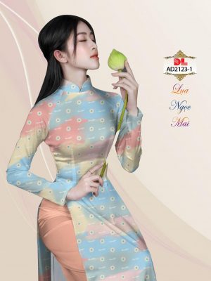 Vải Áo Dài Lụa Ngọc Mai Hoa Cúc Nhí thiết kế 2020 AD 2123 22 1601000352 896 Vai Ao Dai Lua Ngoc Mai Hoa Cuc Nhi thiet