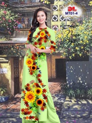 Vải Áo Dài Lụa Ngọc Mai Hoa Hướng Dương mới ra AD MT01 21 1601000530 449 Vai Ao Dai Lua Ngoc Mai Hoa Huong Duong moi