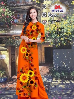 Vải Áo Dài Lụa Ngọc Mai Hoa Hướng Dương mới ra AD MT01 23 1601000530 491 Vai Ao Dai Lua Ngoc Mai Hoa Huong Duong moi