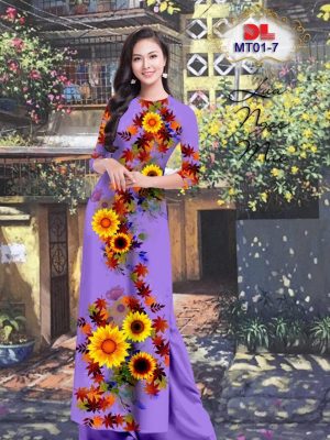 Vải Áo Dài Lụa Ngọc Mai Hoa Hướng Dương mới ra AD MT01 22 1601000530 767 Vai Ao Dai Lua Ngoc Mai Hoa Huong Duong moi