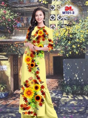 Vải Áo Dài Lụa Ngọc Mai Hoa Hướng Dương mới ra AD MT01 26 1601000532 742 Vai Ao Dai Lua Ngoc Mai Hoa Huong Duong moi