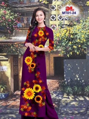 Vải Áo Dài Lụa Ngọc Mai Hoa Hướng Dương mới ra AD MT01 28 1601000533 426 Vai Ao Dai Lua Ngoc Mai Hoa Huong Duong moi