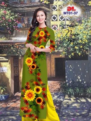 Vải Áo Dài Lụa Ngọc Mai Hoa Hướng Dương mới ra AD MT01 33 1601000534 242 Vai Ao Dai Lua Ngoc Mai Hoa Huong Duong moi