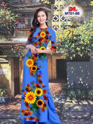 Vải Áo Dài Lụa Ngọc Mai Hoa Hướng Dương mới ra AD MT01 32 1601000534 777 Vai Ao Dai Lua Ngoc Mai Hoa Huong Duong moi