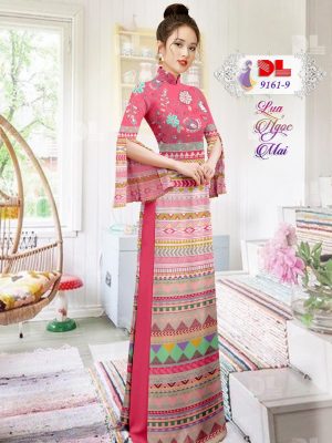 Vải Áo Dài Lụa Ngọc Mai Hoa Văn mới ra AD 9161 36 1601001155 59 Vai Ao Dai Lua Ngoc Mai Hoa Van moi ra