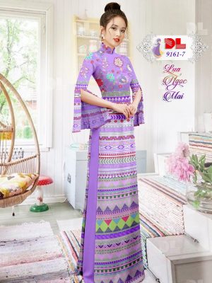 Vải Áo Dài Lụa Ngọc Mai Hoa Văn mới ra AD 9161 33 1601001155 623 Vai Ao Dai Lua Ngoc Mai Hoa Van moi ra