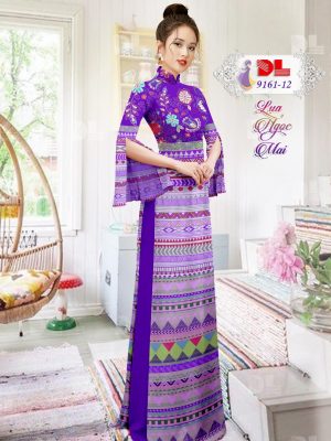 Vải Áo Dài Lụa Ngọc Mai Hoa Văn mới ra AD 9161 40 1601001156 819 Vai Ao Dai Lua Ngoc Mai Hoa Van moi ra
