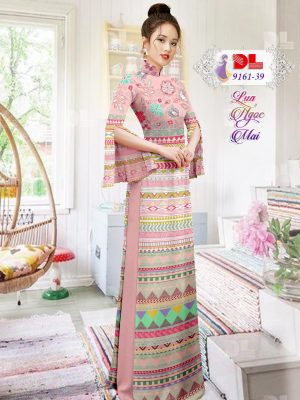 Vải Áo Dài Lụa Ngọc Mai Hoa Văn mới ra AD 9161 37 1601001156 92 Vai Ao Dai Lua Ngoc Mai Hoa Van moi ra