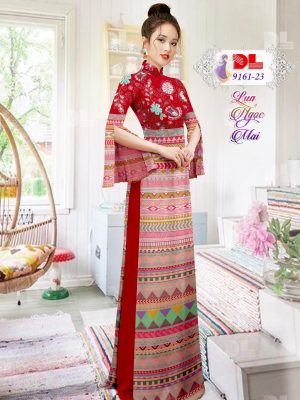 Vải Áo Dài Lụa Ngọc Mai Hoa Văn mới ra AD 9161 48 1601001158 476 Vai Ao Dai Lua Ngoc Mai Hoa Van moi ra