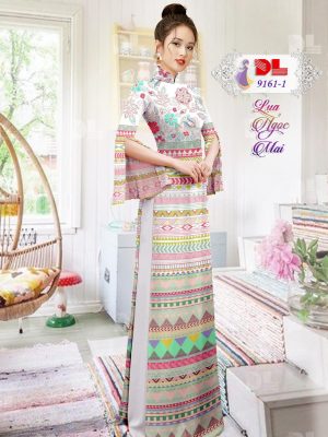 Vải Áo Dài Lụa Ngọc Mai Hoa Văn mới ra AD 9161 49 1601001158 961 Vai Ao Dai Lua Ngoc Mai Hoa Van moi ra