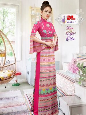 Vải Áo Dài Lụa Ngọc Mai Hoa Văn mới ra AD 9161 51 1601001159 324 Vai Ao Dai Lua Ngoc Mai Hoa Van moi ra