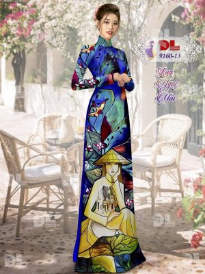 Vải Áo Dài Lụa Ngọc Mai Hình Cô Gái thiết kế 2020 AD 9160 34 1601001530 311 Vai Ao Dai Lua Ngoc Mai Hinh Co Gai thiet
