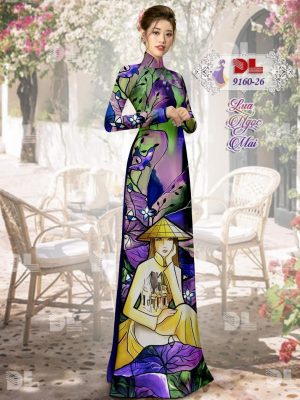 Vải Áo Dài Lụa Ngọc Mai Hình Cô Gái thiết kế 2020 AD 9160 32 1601001530 504 Vai Ao Dai Lua Ngoc Mai Hinh Co Gai thiet