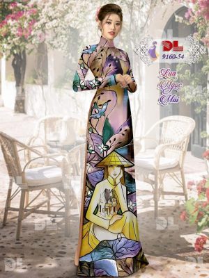 Vải Áo Dài Lụa Ngọc Mai Hình Cô Gái thiết kế 2020 AD 9160 33 1601001530 897 Vai Ao Dai Lua Ngoc Mai Hinh Co Gai thiet