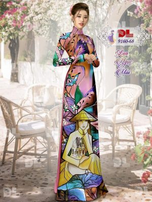 Vải Áo Dài Lụa Ngọc Mai Hình Cô Gái thiết kế 2020 AD 9160 35 1601001530 935 Vai Ao Dai Lua Ngoc Mai Hinh Co Gai thiet
