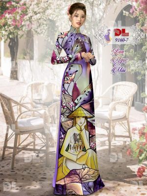 Vải Áo Dài Lụa Ngọc Mai Hình Cô Gái thiết kế 2020 AD 9160 36 1601001531 329 Vai Ao Dai Lua Ngoc Mai Hinh Co Gai thiet