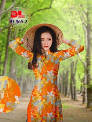 Vải Áo Dài Lụa Ngọc Mai Hình Lá thiết kế 2020 AD BT965 17 1601001680 433 Vai Ao Dai Lua Ngoc Mai Hinh La thiet ke