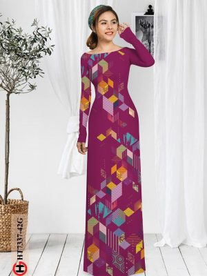 Vải áo dài hoa văn kiểu mới AD HT7337 20 1601016605 614 Vai ao dai hoa van kieu moi AD HT7337
