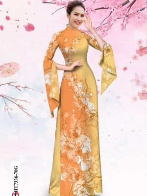 Vải áo dài hoa in 3D kiểu mới AD HT7336 23 1601016851 341 Vai ao dai hoa in 3D kieu moi AD HT7336
