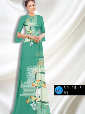 1601017222 941 Vai ao dai hoa in 3D thiet ke 2020 AD