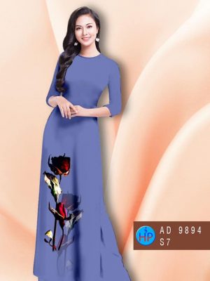 Vải áo dài hoa hồng mới ra AD 9894 20 1601018625 72 Vai ao dai hoa hong moi ra AD 9894