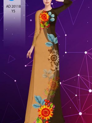 1601018805 362 Vai ao dai hoa in 3D thiet ke 2020 AD