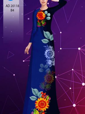 1601018806 768 Vai ao dai hoa in 3D thiet ke 2020 AD