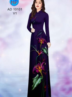 1601018966 90 Vai ao dai hoa in 3D thiet ke 2020 AD