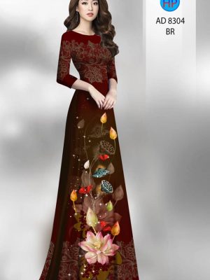 Vải áo dài hoa sen kiểu mới AD 9304 32 1601265281 460 Vai ao dai hoa sen kieu moi AD 9304